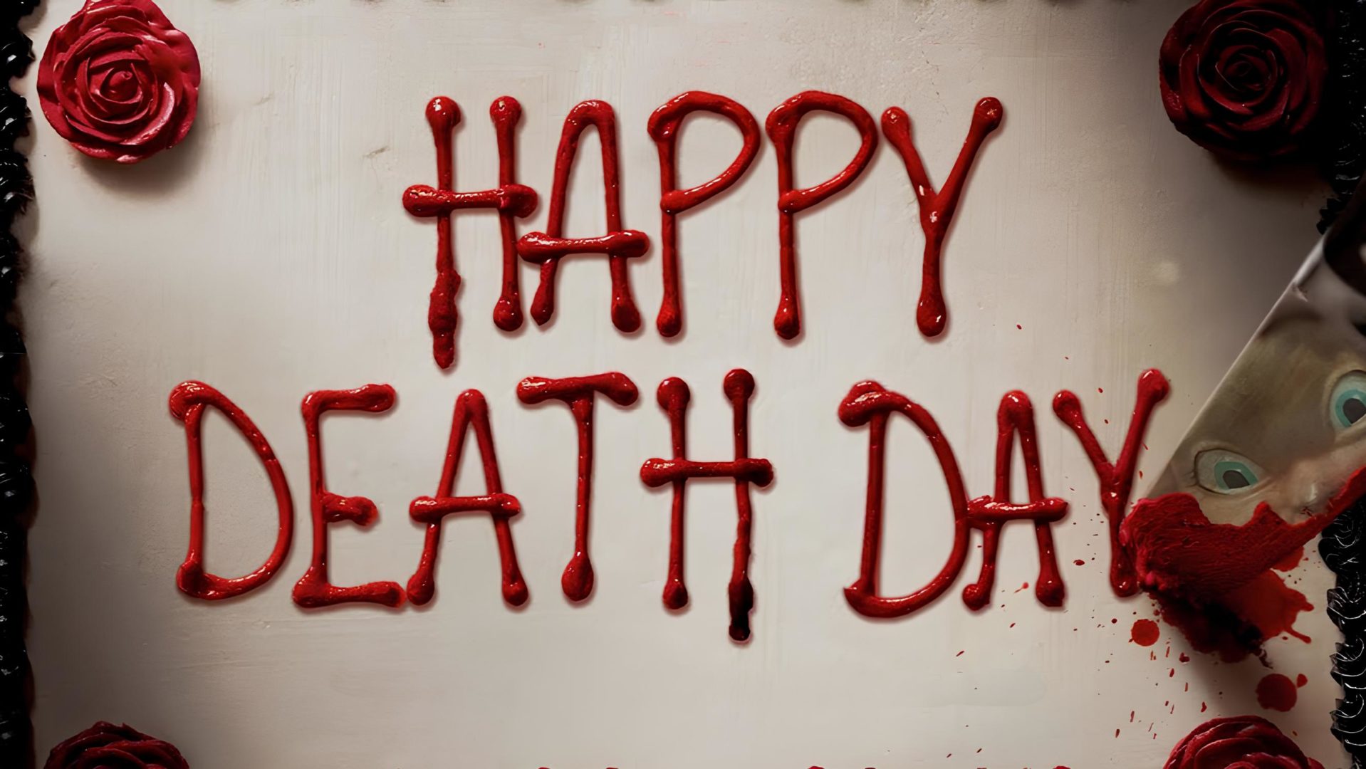 Happy death day. Счастливого дня смерти арт. Счастливого дня смерти Постер. С днем рождения смерть. Поздравляю с днем смерти.